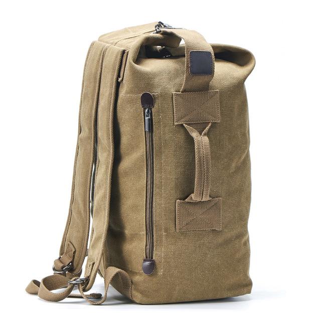 Large Capacity Rucksack Man Travel Bag Mountaineering Backpack Male Luggage Canvas Bucket Shoulder Bags Men Backpacks