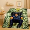 Classic Scarface Tony Gang Movie Flannel Blanket,Ultra Soft Plush Throw for Home Bedroom Bed Sofa Cover Office Picnic Kids Gift