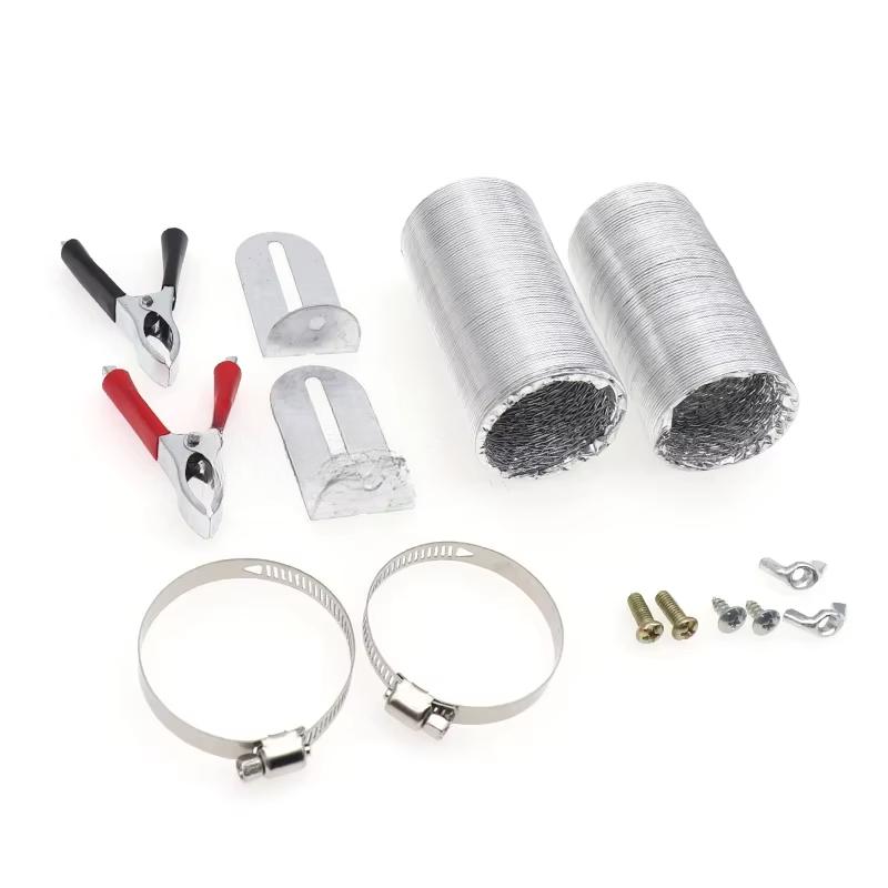 12V/24V Car Heater Portable 500W 2 Hole Fast Heating Windscreen Demister Winter Warmer Defroster For Vehicle RV SUV Truck