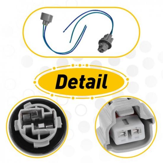 2x Патрон и коса для указателя поворота 90075-60028 Разъем Подходит для 03-05 Toyota 4Runner