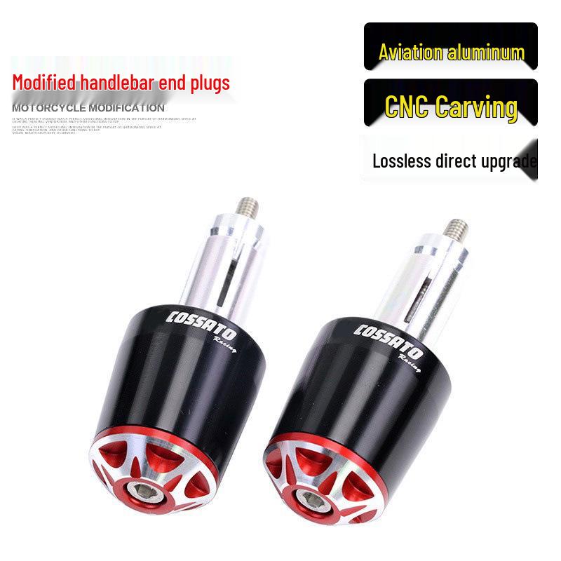 Zongshen Cyclone RC401 Aluminum Handlebar Grip Plug - Anti-Fall Balance End