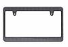 MOONEYES License Plate Normal Carbon Fiber Plain Frame, Look, (NF-MG057CFPL-MON)