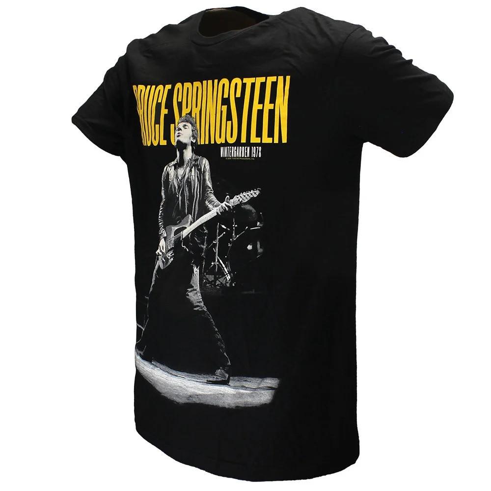 Bruce Springsteen Футболка унисекс для взрослых Winterland с гитарой для бальных танцев