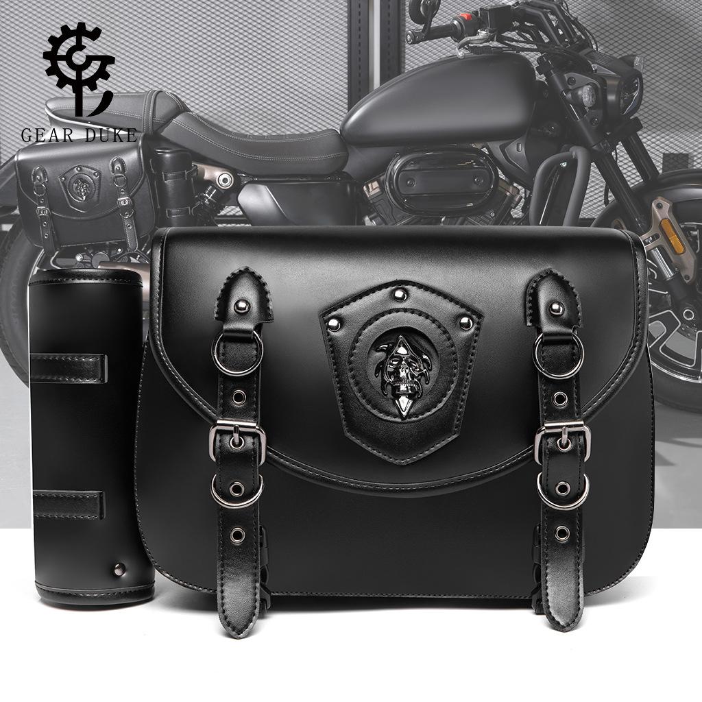 Мотоцикл Harley Локомотив Прицеп Панк-Рок Боковая Сумка Устройство для Модификации Внешнего Вида Езды Аксессуары