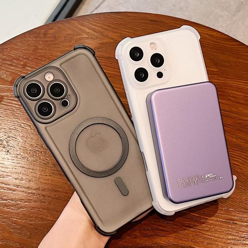 Магнитный Беспроводная Зарядка Ударопрочный Чехол Для Xiaomi 15T Pro Magsafe Мягкий ТПУ Прозрачный Чехол для Защиты Телефона Для MI15T Pro Бампер