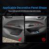 Настоящее мягкое углеволокно для Seat Altea 2004 2005 2006 2007 2008 2009 2010 2011 2012 2013 2014-2016 Наклейка на панель стеклоподъемника автомобиля