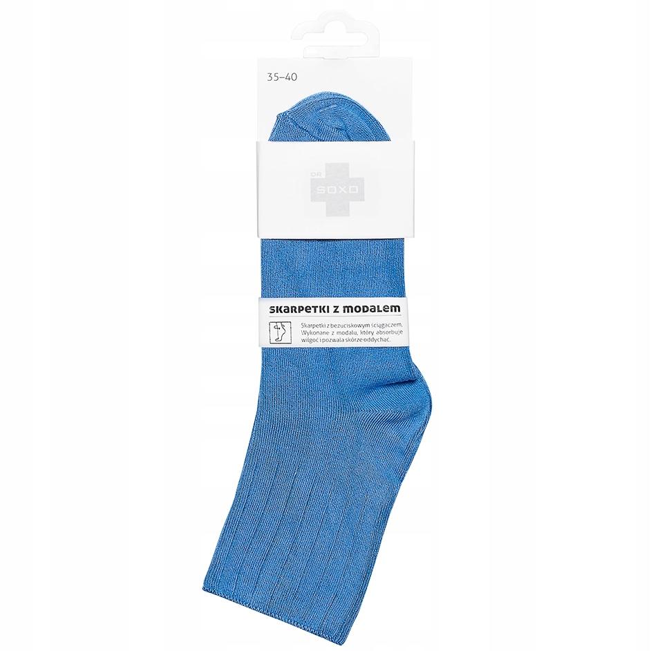 Eloy Women' Socks, Blue, Sizes 35-40; 1 Pair