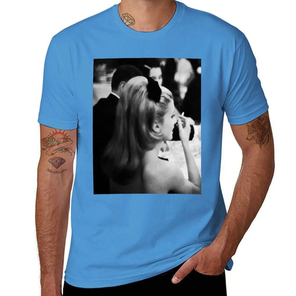 Catherine Deneuve T-Shirt plain edition hippie clothes korean fashion fruit of the loom t shirts