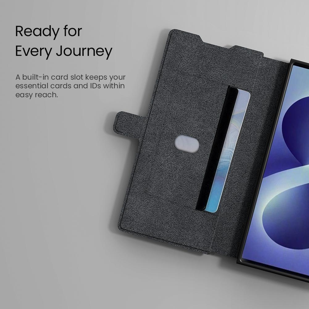 NILLKIN Магнитный чехол для Samsung Galaxy Z Fold 8 Ultra Fold8 со встроенным слотом для карт, противоударный CA4022