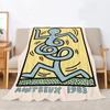 Декоративное одеяло Keiths Harings King Size Beach Towel Sofa Blankets &; Пледы Микрофибра Постельное Белье Интерьер для Дома Пушистый Плед