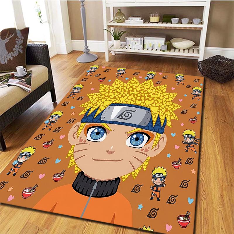 Ковер Naruto Generations для гостиной, спальни, дома, украшение дивана, нескользящий коврик для игр детей