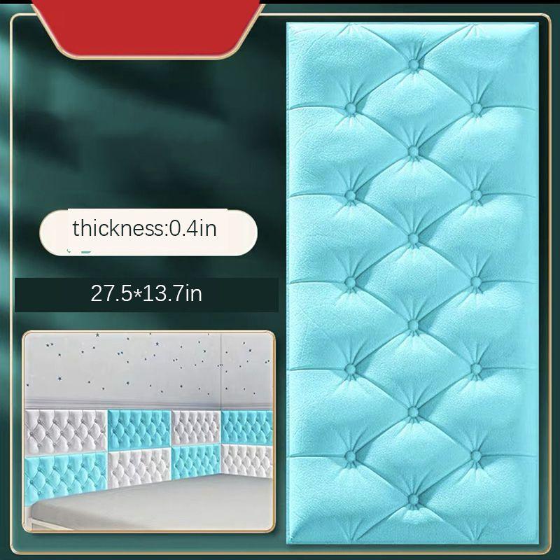 Sticker Waterproof Wall Foam Self Adhesive For Living Room Children Bedroom