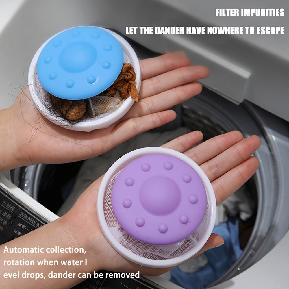 Многоразовый плавающий сетчатый мешок для стиральной машины, сетчатый фильтр для волос, неэлектрическое средство для удаления волос при стирке, улавливатель шерсти домашних животных для уборки дома
