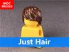 10 шт./лот Детали MOC Мужские прически Фигурка Игрушка Детские развивающие строительные блоки Собранные игрушки