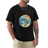 Teal Groovy Here Comes The Sun T-Shirt Anime Tshirt Graphic T Shirts Blue Archive Men T Shirt
