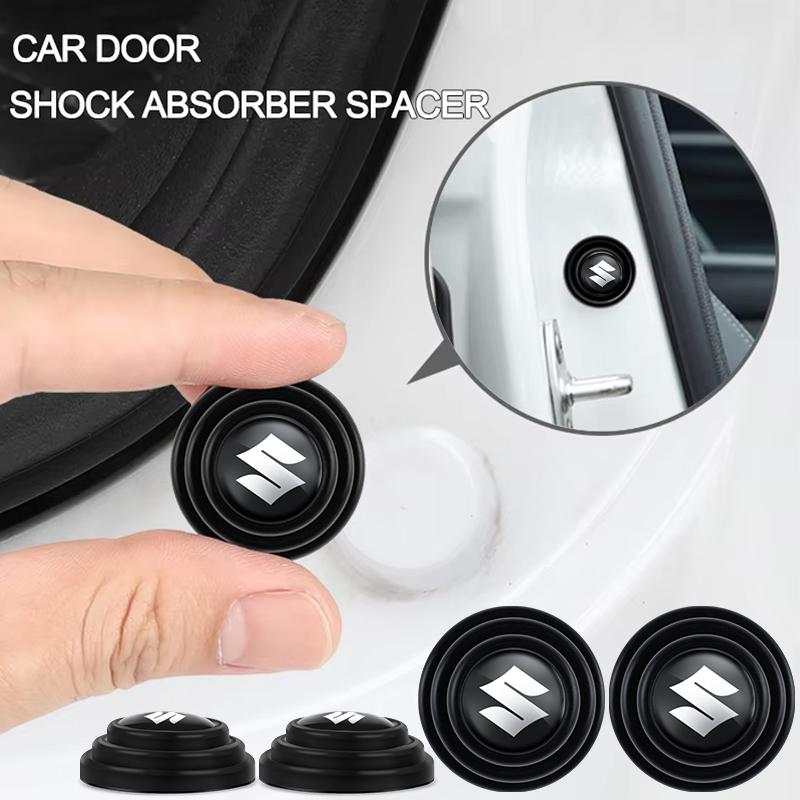 TLIN5 4/8/12Pcs Car Door Anti-shock Pad Anti-noise Buffer Gasket Auto Interior For Suzuki Splash Baleno Vitara Swift Jimny Ignis Alto