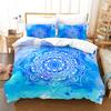 Luxury Queen Size Duvet Cover Pillowcases Bohemia Comforter Bedding Sets Mandala 228X228Cm 200X200 Bed Cover Set Ropa De Cama