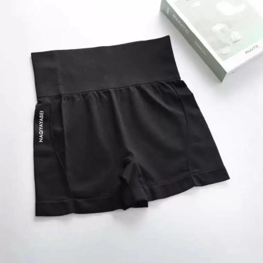 Women's High Waist Tummy Control Yoga Shorts with Hip Lift