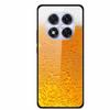 Закаленное Стекло Чехол Для Xiaomi Redmi Note 14 Pro 5G Задняя Крышка ПК Жесткий Ударопрочный Чехлы Пиво Мраморная Текстура Крутой Модный Funda