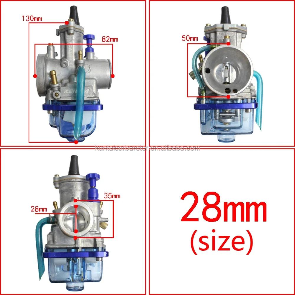 Мотоциклетный плоский карбюратор для гонок на мотоциклах, воздушный фильтр карбюратора для Keihin Pwk 21-34 мм, аксессуары для внедорожных транспортных средств