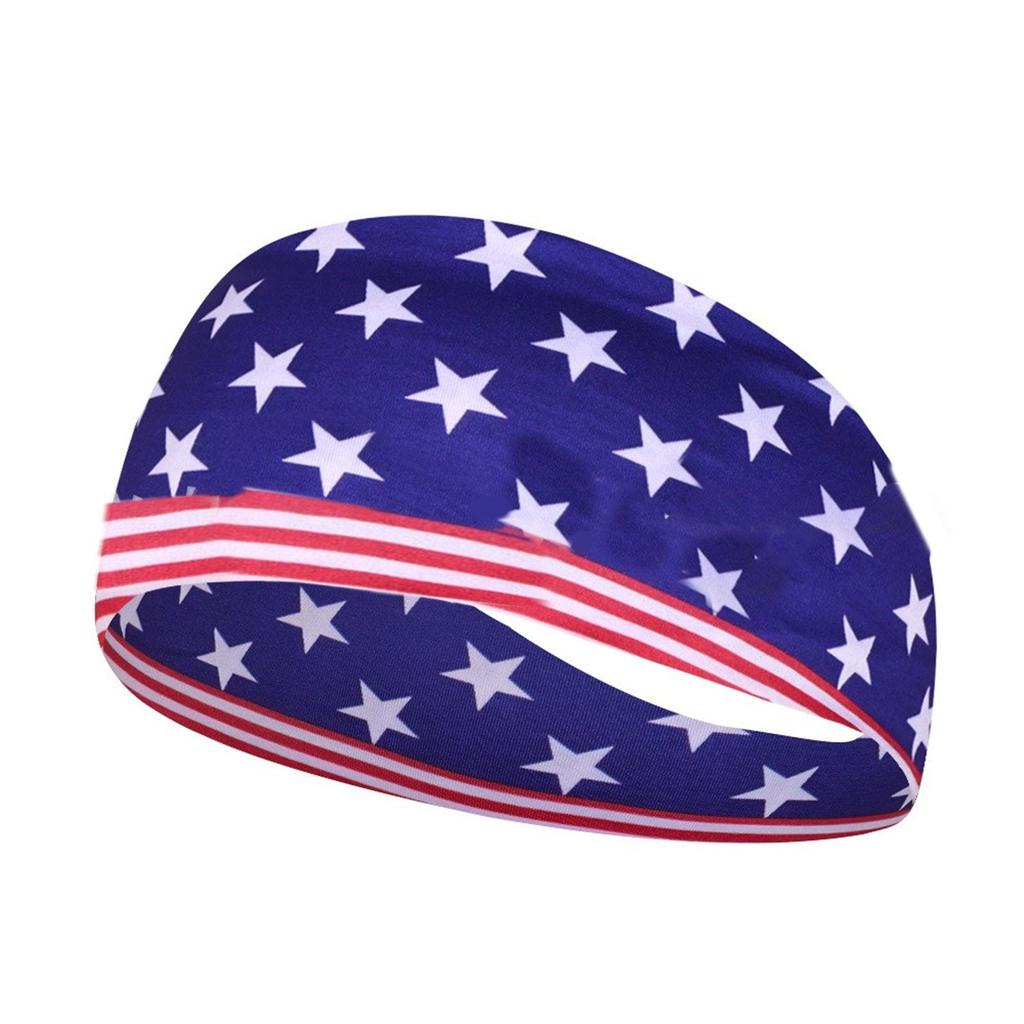 Стильная повязка на голову для мужчин, женщин и детей, модный и удобный головной аксессуар, флаги, напульсники, универсальный