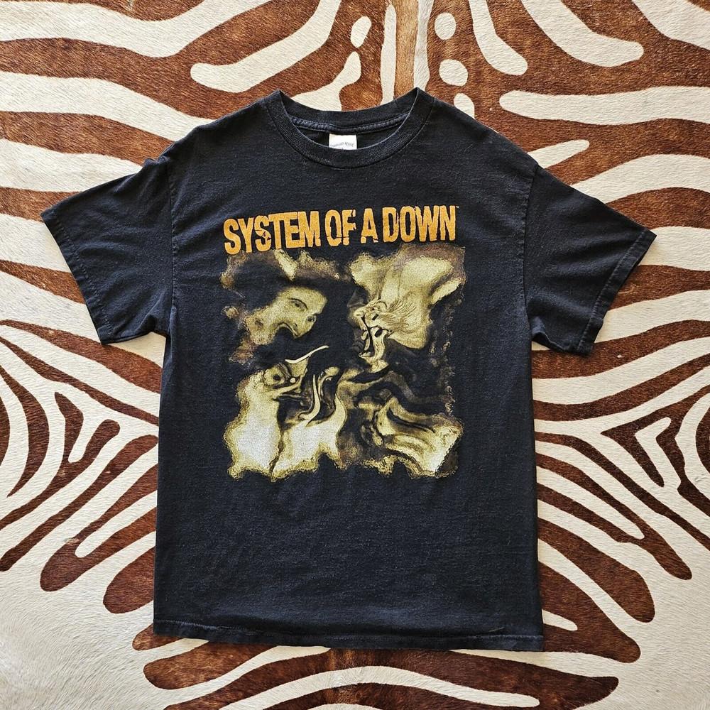 Футболка унисекс группы System Of A Down, черная, для концерта, размеры от S до 5XL, LO108