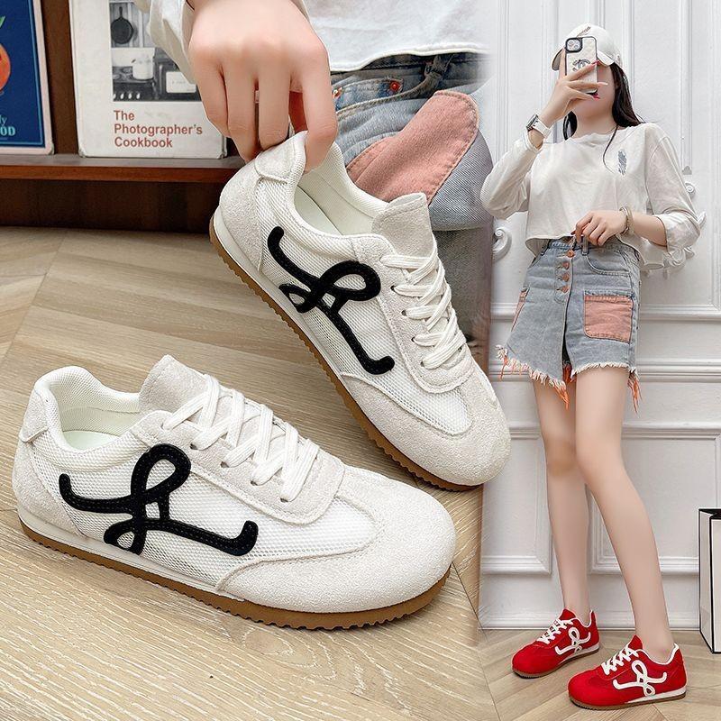 Сетчатые дышащие немецкие тренировочные кроссовки женские новые весенне-осенние тонкие спортивные и повседневные женские туфли кроссовки Форреста Гампа