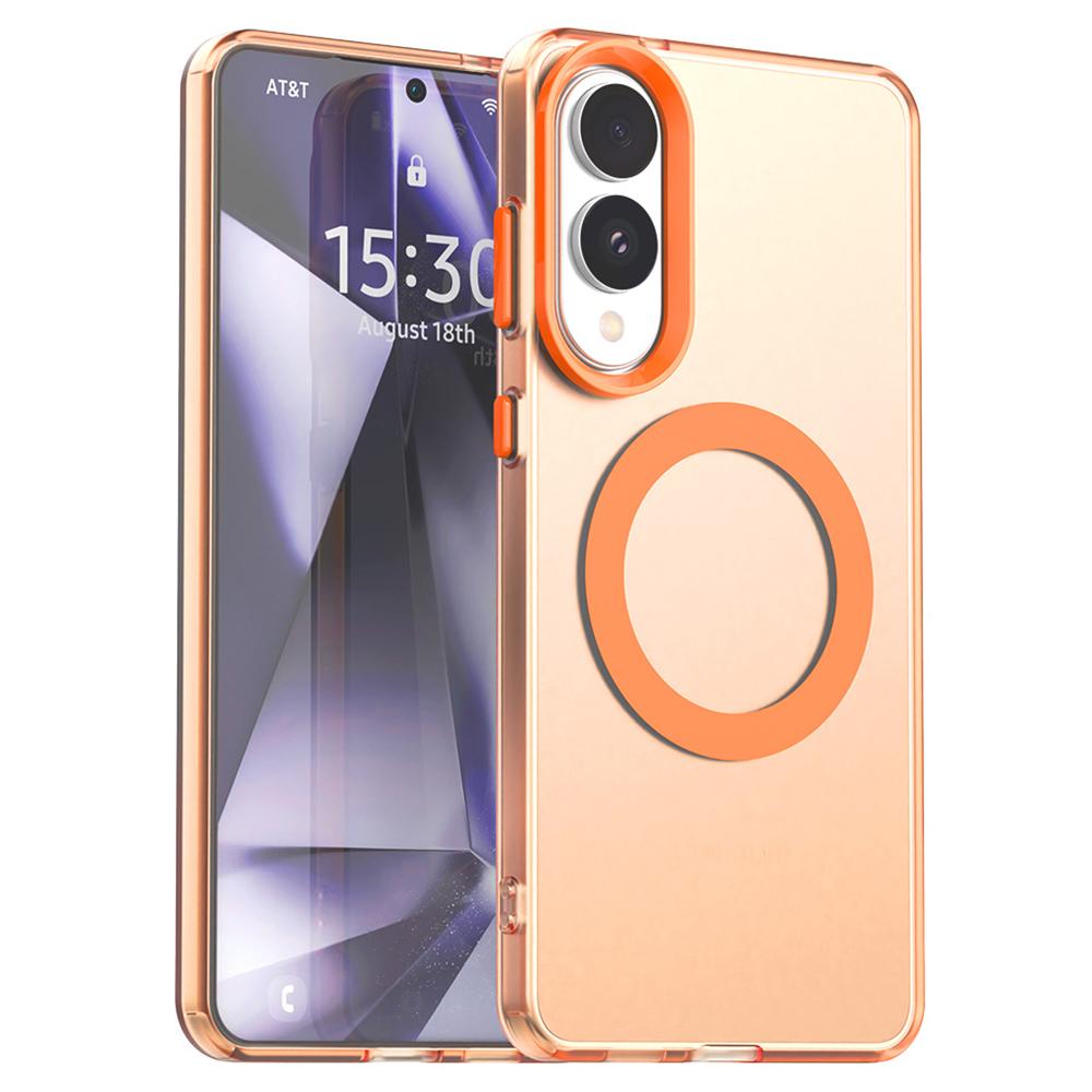 For Samsung Galaxy S25 Edge Case Compatible with MagSafe Anti Drop Hybrid Phone Back Cover