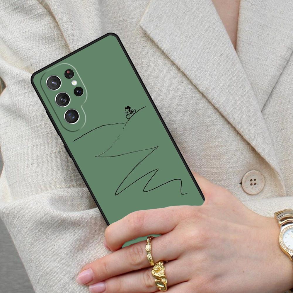 Чехол для мобильного телефона для Samsung Galaxy S26 Ultra S25 S24 S23 S22 S21 S20 Note10 с изображением горного велосипеда MTB