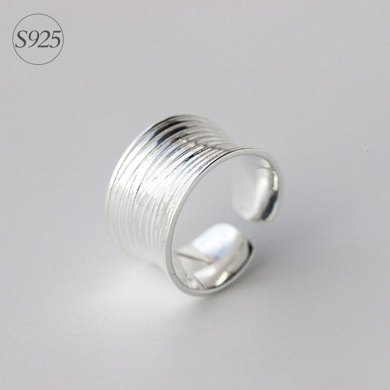 Женское и мужское кольцо из стерлингового серебра 925 пробы с гравировкой и чеканкой, длинное 13 мм, рокер GTLJ877