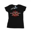 Womens/Ladies Rogue One I´m One With The Force Red Cotton T-Shirt