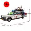 Классический Винтажный Автомобиль Модель из Строительных Блоков Набор Кирпичиков DIY Коллекция Для Демонстрации Игрушки Для Детей Взрослых Хэллоуин Рождественский Подарок
