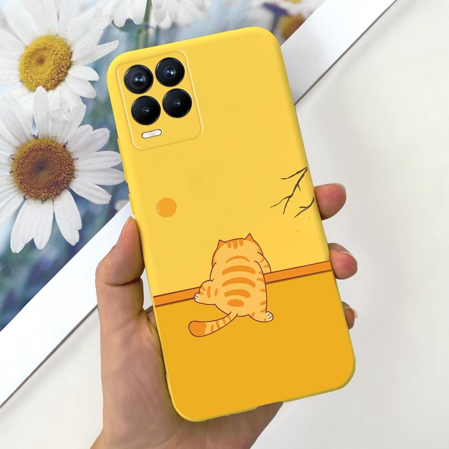 For Realme 8 4G Case Realme 8i Cute Fashion Painted Cover Soft Silicone Phone Case For Realme 8 Pro Realme8 8i Back Cover Bumper