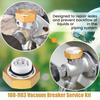 Vacuum Breaker Fix Set Quick Installation Metal Anti Siphon Valves Repair Kit for Homeowners and Plumbers Enduring