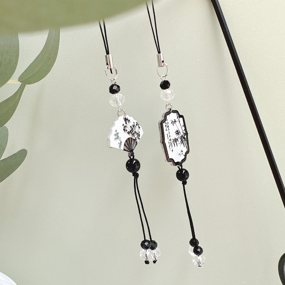 Телефонный брелок ретро цепочка для телефона из бисера своими руками каллиграфия ремешок для мобильного телефона украшение