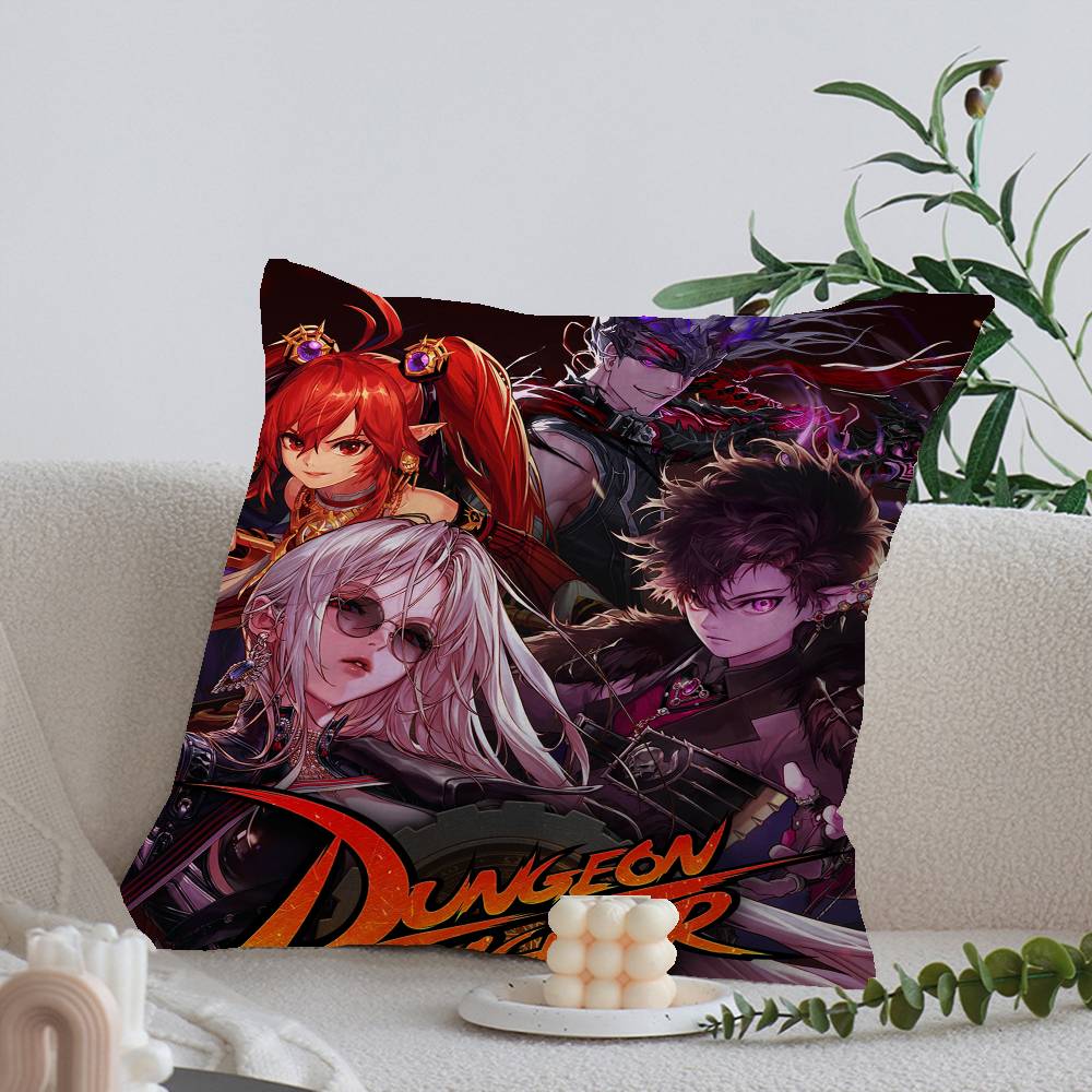 D-Dungeon A-And F-Fighter Pillow Cover Design Cushion Cover Decor Holiday Decorati