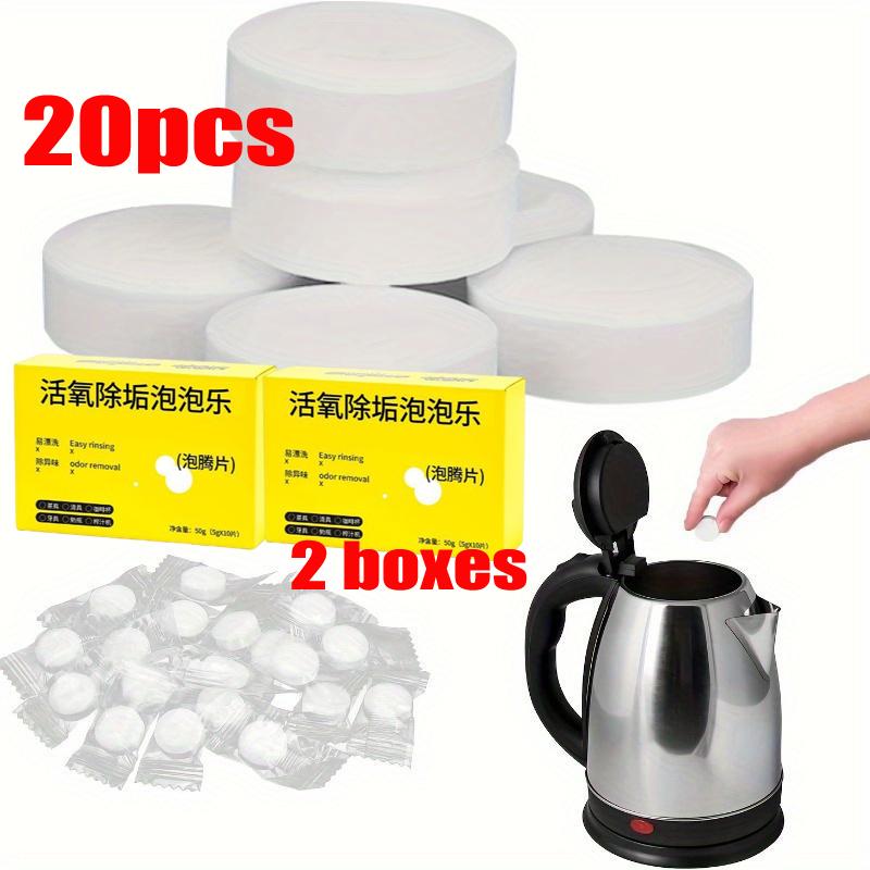 50/20/10pcs Citric Acid Descaler Tablets for Coffee Machines, Water Dispensers, Kettles, PET Material, Fresh and Effective Cleaning Solution