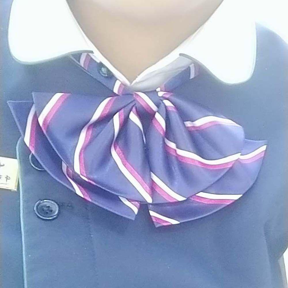 Double Layer Airline Stewardess Necktie Korean Style School Students Neckties Shirt