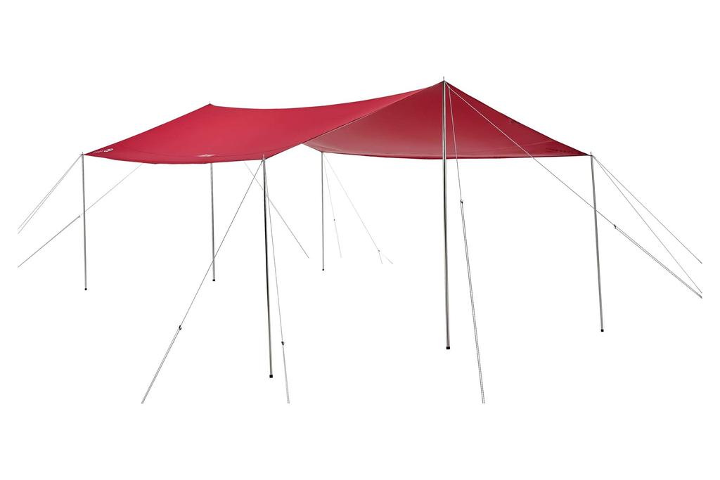 Палатка Coleman Tent 120th Anniversary Tent Tarp Set Red &