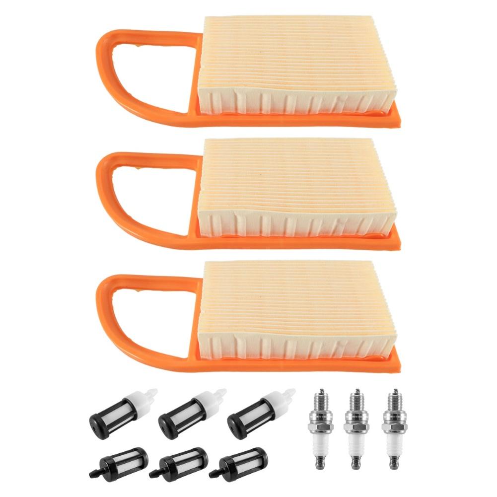 1 Set Air Filter Kit Replacement Parts For BR500 BR550 BR600 Blowers Garden Power Tool Accessories Easy Installation