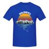Unisex Dolomites Italy Mountains Funny T Shirt Vintage Big Size Cotton Sleeve Custom T Shirts