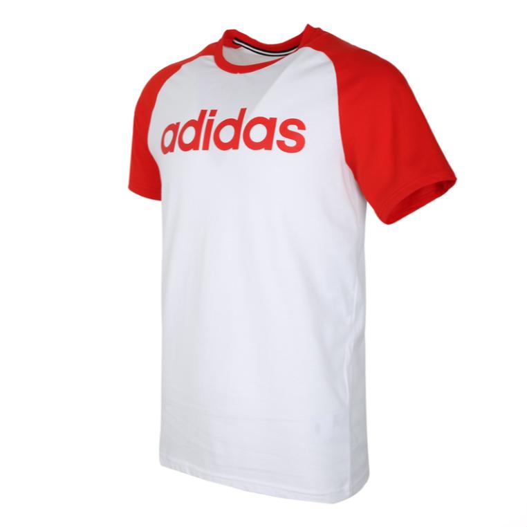 Adidas Neo M CE T Shirt Men's White/Red DW7918