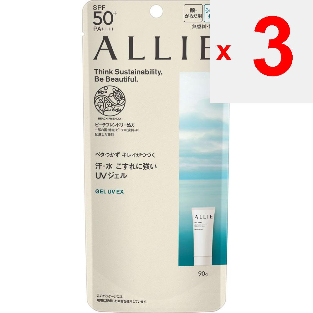 Kanebo Ally Chrono Beauty Gel UV EX 90 г Солнцезащитный гель для лица и шеи. После подготовки кожи с помощью основных косметических средств равномерно нанесите необходимое количество средства.