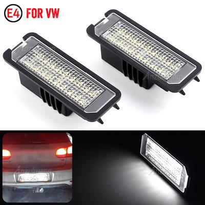 2 шт. светодиодные фонари номерного знака для VW Amarok Eos Golf6/Golf7 Gol Golf 5 New Beetle Cabrio Polo/Derby Passat
