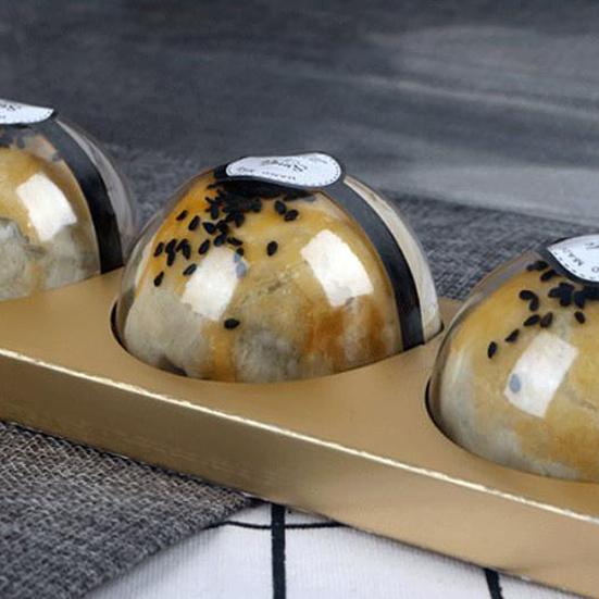 10шт прозрачные коробки ПЭТ торт кекс рулон контейнер упаковка десерт держатель