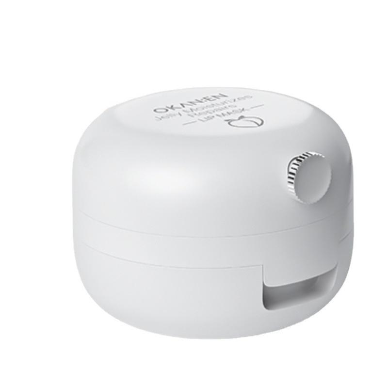 Peach Lip Mask, Moisturizing Lip Balm With Silicone Brush