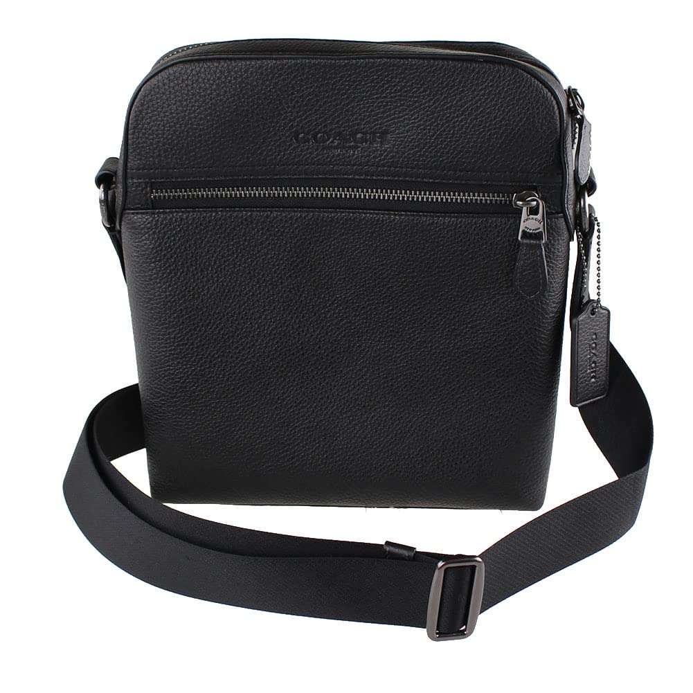 Мужская сумка через плечо Coach, Черный, 4011 qbbk