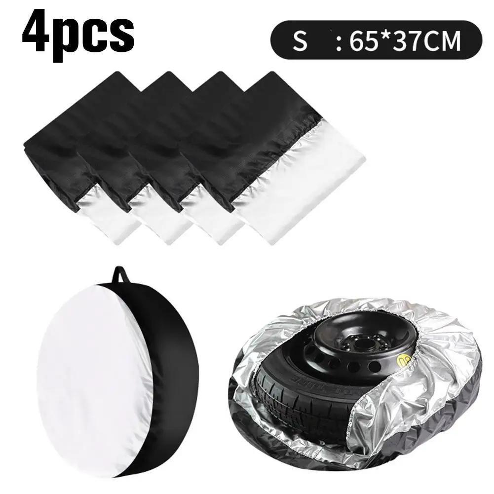 Tire Storage Bags Dustproof Waterproof S/L Universal Portable Wheel Spare Vehicle Cover Bags Case Wheel Protector Car Polye L4T0