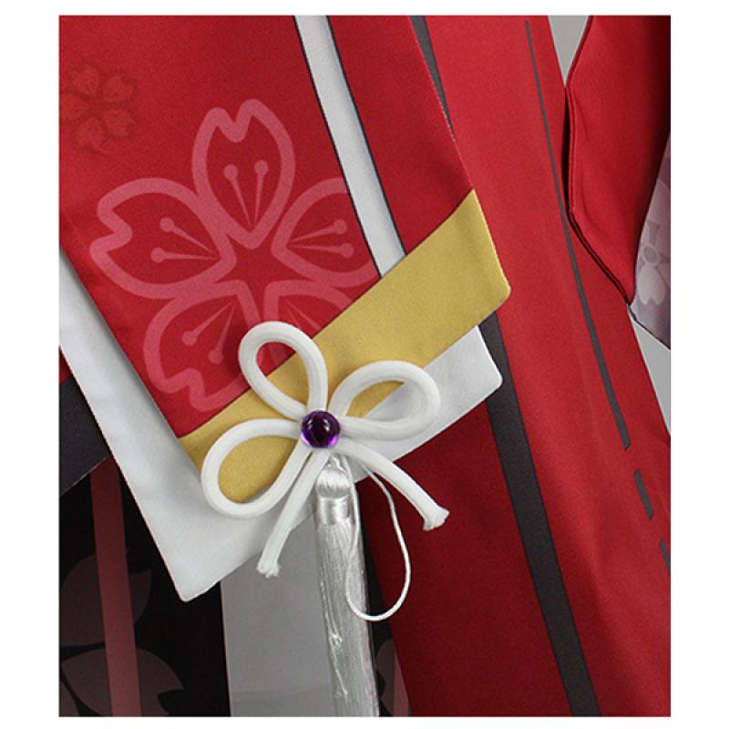   Костюм для косплея Yae Miko, аниме Guuji Yae, платье с париком, наряд для вечеринки, костюмы на Хэллоуин для женщин