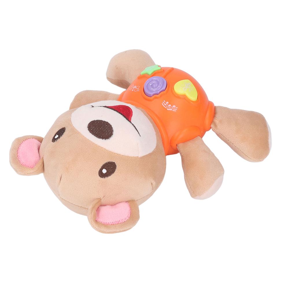 Cartoon Plush Toy Melodies Lights Cute Vibrant Colors Sleeping Aid Stuffed Animal Toy for Newborns